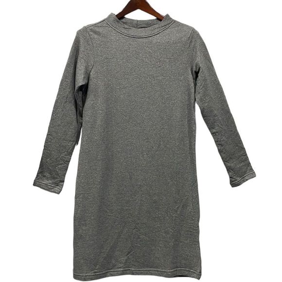 Patagonia Mount Sterling Organic Cotton Sweater Dress Women’s Grey - Picture 2 of 8